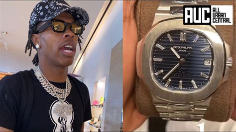 lil baby sold a fake watch|lil baby patek philippe.